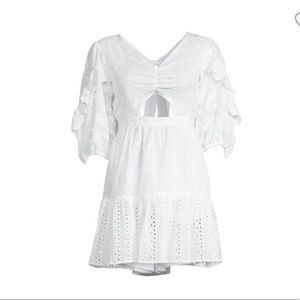 70/21 Eyelet Cutout Dress NWT
